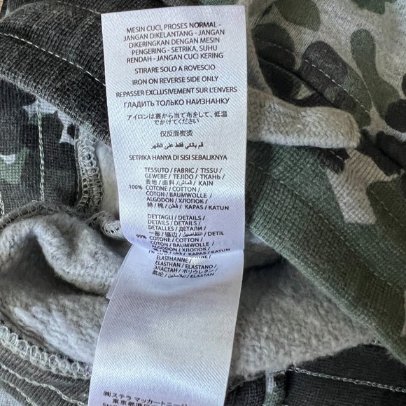 Stella McCartney Kids Camo Printed Joggers Army Green Brown Size 8 years - Picture 9 of 9